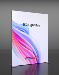 SEG Over Size Light Box Display - 3m W x 4m H