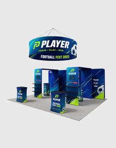 Modular Booth Kits 6m x 6m - Model 09