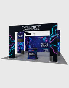 Modular Booth Kits 6m  x 6m - Model 16