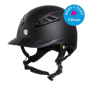 Horse: EQ3 Lynx Smooth Top Black with MIPS - Yellow Taggable