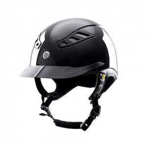 EQ3 Lynx Shiny Top Black with MIPS - Yellow Taggable