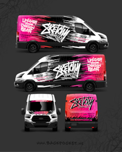 Wrap Design Pack 93 - Van