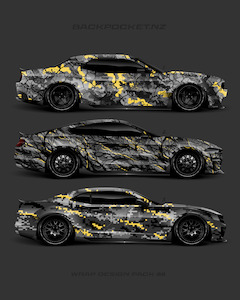Wrap Design Pack: Wrap Design Camo Pack 89