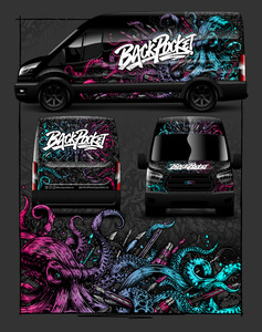 Hand-Drawn Octopus Wrap Tools Design | Signature Series