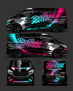 Commercial Wrap Design Pack 15 | Colour Fade