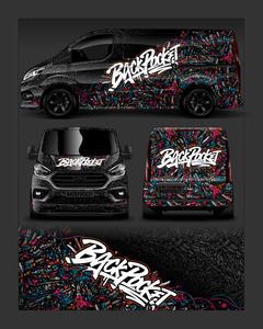 Commercial Wrap Design Pack 20 – Background Fill 20 - 3 colours