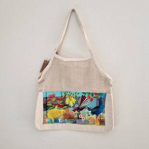 Products: Canvas & Mesh Flora, Fauna & NZ Natives. Back to basics