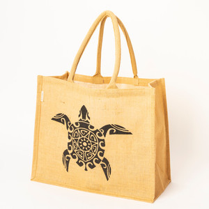 Products: Natural jute carry bag Back to basics