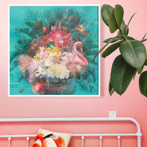 Art Prints: Flamingo Art Print