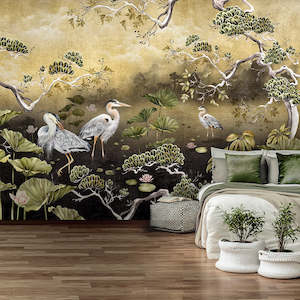 Avalana Design Murals: Golden Orient