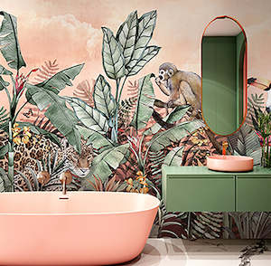 Avalana Design Murals: Cantaloupe Jaguar