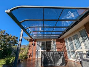 3mm Polycarbonate Pergola
