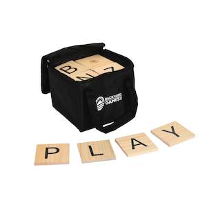 Premium Outdoor Backyard Games: Giant Letter Tiles