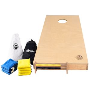 Natural Wood Cornhole Set