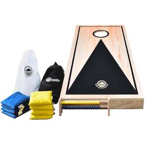 Deluxe Wood Cornhole Set