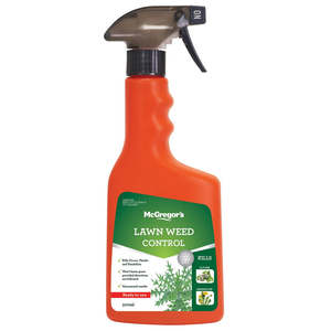 Lawn Care: McGregor's Lawn Weed Ready to Use Spray 500 ml