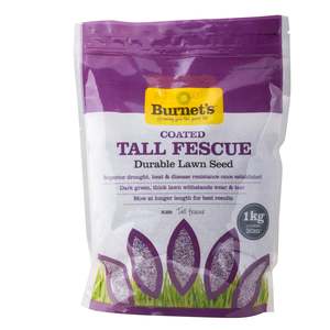Lawn Care: Burnet's Tall Fescue Lawn Grass Seed 1 kg