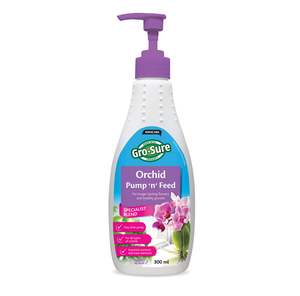 Plant Fertiliser: Kiwicare Gro-Sure Orchid Pump 'n' Feed 300 ml