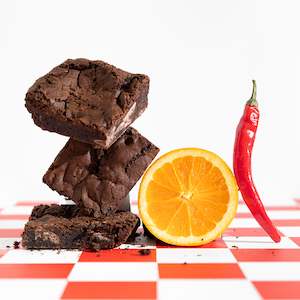 brownie: Orange & Chilli
