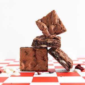 brownie: Cranberry & White Chocolate