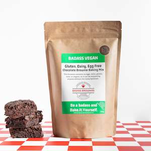 mix: Bake.It.Yourself. Vegan Chocolate Brownie Baking Mix