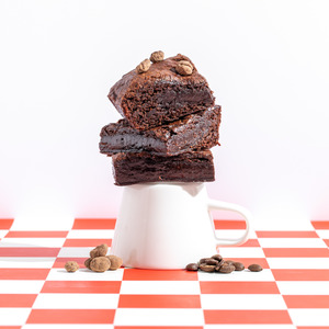 Vegan Brownies: Kickin' Coffee (Vegan) - 12 slices