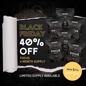 Products: Focus - 6 Month Supply - Black Friday Special