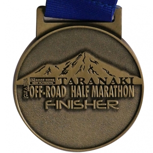The oldest medal maker in Auckland: Taranaki Half Marathon