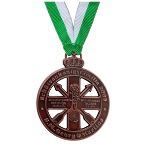 The oldest medal maker in Auckland: Zinc diecast cut out medal