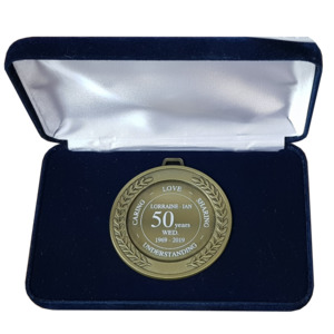 The oldest medal maker in Auckland: 50th Lorraine Ian