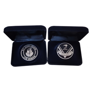 The oldest medal maker in Auckland: NZRL Life member Coin