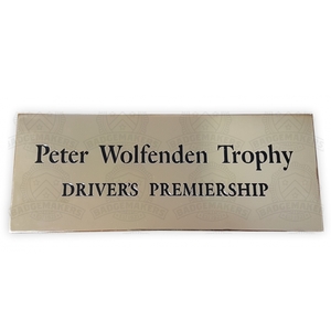 High Quality Engravings: Brass Plaque