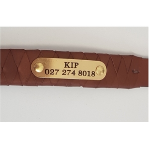 High Quality Engravings: Pet Tag engraving