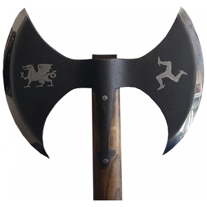 High Quality Engravings: Replica war axe