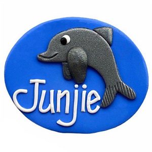 Dolphin - Nursing name badges from badgeorders.co.nz