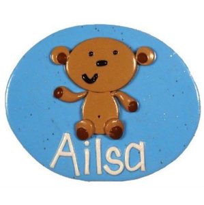 Products: Brown Bear - Nursing name badges from badgeorders.co.nz