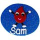 Blood Drop - Nursing name badges from badgeorders.co.nz