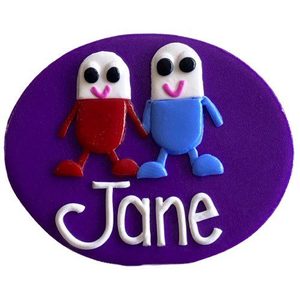 Products: Two Pills - Nursing name badges from badgeorders.co.nz