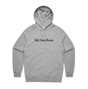 Bad News Books Hoodie - Grey - Bad News Books
