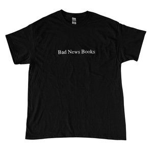Times New Roman Tee - Black - Bad News Books