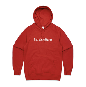 Bad News Books Hoodie - Red - Bad News Books