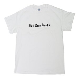 Bad News Books Tee - White - Bad News Books
