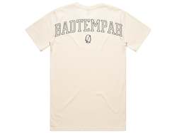 Bad Tempah 1: Back Drop Varsity Tee - Cream