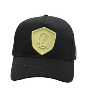 Headwear: BLACK / LEMON MF SHIELD SNAPBACK