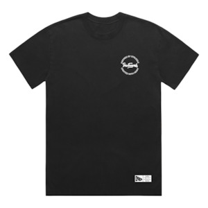 Tees: Inspired tee-Faded black