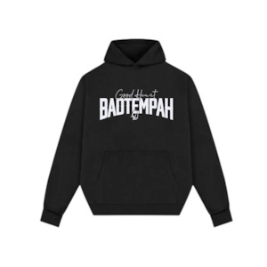 Sweatshirts: Goodheart Hoodies - Black/White