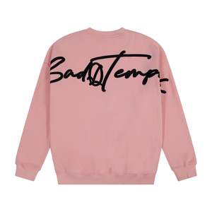 Latest Heat: Scribble Crewneck Pink