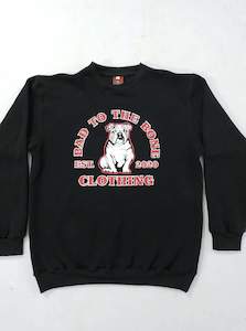 Screen Printed Collection: Adult O.G 'BTTB Clothing' Screen Printed Crew Neck Black Tracksuit