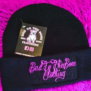 O.G 'BTTB Clothing' Embroidered Black Beanie.