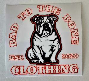 Sticker Collection: BTTB Clothing Est.2020 UV/DTF Stickers.